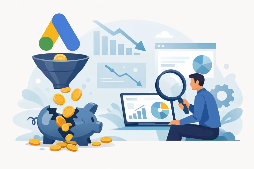 Google Ads audit odhalí, kde ztrácíte rozpočet